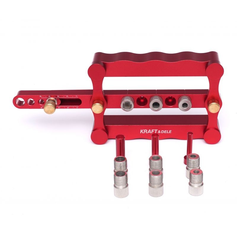 Casa si Gradina - Constructii - Scule electrice si accesorii - Seturi si accesorii pentru gaurit si insurubat - Set imbinari dibluri, Kraft&Dele, 10 buc, KD10572 - Infinity.ro