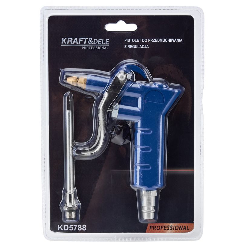 Casa si Gradina - Electrice - Echipamente electrice - Accesorii compresoare - Pistol de suflet aer cu reglaj debit, Kraft&Dele, 8 bar, KD5788 - Infinity.ro