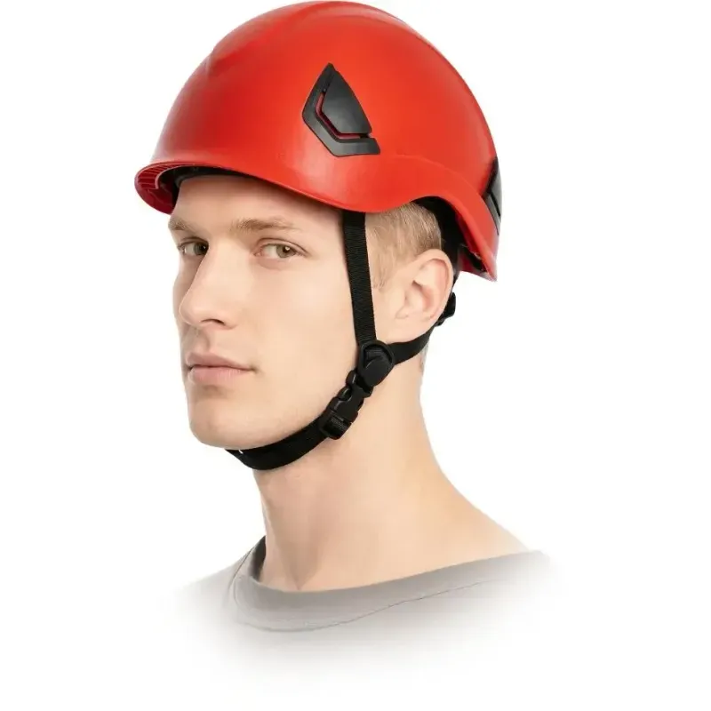 Casa si Gradina - Constructii - Echipamente de lucru - Casca protectia muncii - Casca protectie Reis KAS-LIFT EN 397 ABS Suspensie 6 puncte Reglabila Rosu - Infinity.ro