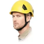 Casa si Gradina - Constructii - Echipamente de lucru - Casca protectia muncii - Casca protectie Reis KAS-LIFT EN 397 ABS Suspensie 6 puncte Reglabila Galben - Infinity.ro