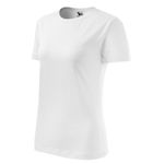 Fashion, accesorii si bijuterii - Femei - Imbracaminte femei - Tricouri si topuri femei - Tricou dama Malfini Classic New 133, bumbac, maneca scurta XL Alb - Infinity.ro