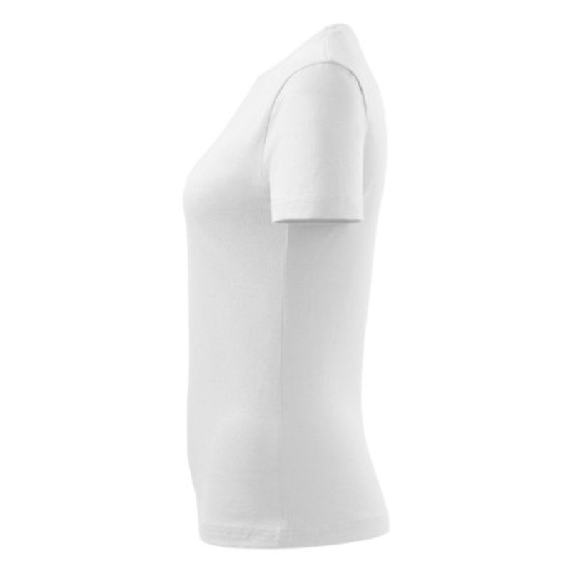 Fashion, accesorii si bijuterii - Femei - Imbracaminte femei - Tricouri si topuri femei - Tricou dama Malfini Classic New 133, bumbac, maneca scurta XL Alb - Infinity.ro