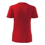 Fashion, accesorii si bijuterii - Femei - Imbracaminte femei - Tricouri si topuri femei - Tricou dama Malfini Classic New 133, bumbac, maneca scurta S roşu - Infinity.ro