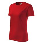 Fashion, accesorii si bijuterii - Femei - Imbracaminte femei - Tricouri si topuri femei - Tricou dama Malfini Classic New 133, bumbac, maneca scurta S roşu - Infinity.ro
