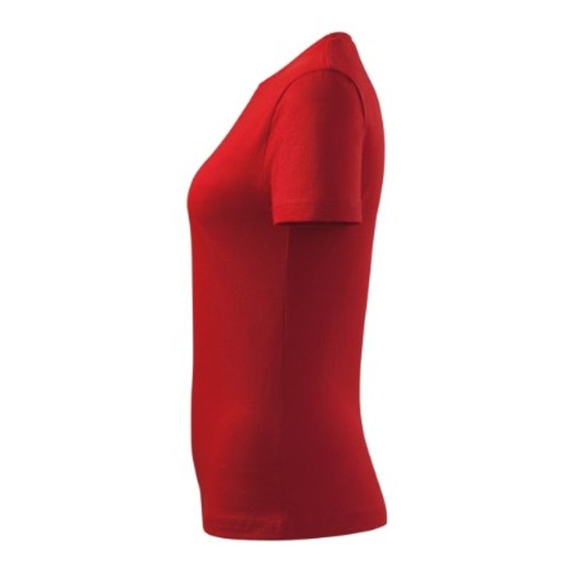 Fashion, accesorii si bijuterii - Femei - Imbracaminte femei - Tricouri si topuri femei - Tricou dama Malfini Classic New 133, bumbac, maneca scurta S roşu - Infinity.ro
