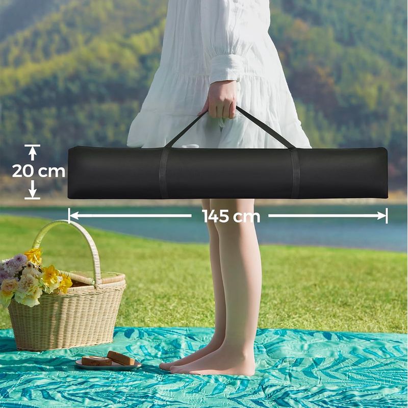 Casa si Gradina - Gradina si terasa - Balansoare si hamace - Balansoare - Hamac cu suport metalic, cu suprafata captusita, reglabil, include perna, 200 kg, 300x120x110 cm, gri - Infinity.ro