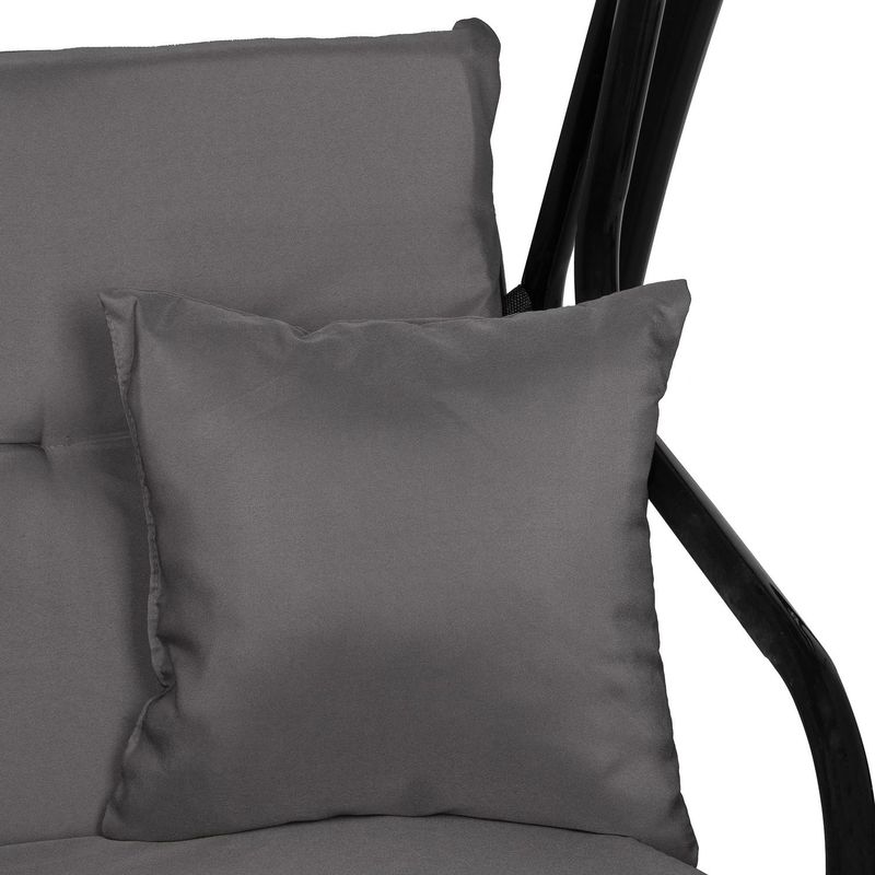 Casa si Gradina - Gradina si terasa - Balansoare si hamace - Balansoare - Balansoar leagan pat 4 persoane Sersimo Lisabona, GS3E, greutate maxima 280kg - Infinity.ro