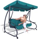 Casa si Gradina - Gradina si terasa - Balansoare si hamace - Balansoare - Balansoar leagan pat 3 persoane Sersimo Sardinia, 280kg - Infinity.ro