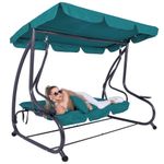 Casa si Gradina - Gradina si terasa - Balansoare si hamace - Balansoare - Balansoar leagan pat 3 persoane Sersimo Sardinia, 280kg - Infinity.ro