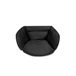 Casa si Gradina - Gradina si terasa - Balansoare si hamace - Balansoare - Perna pentru scaun rotund tip leagan suspendat, negru - Infinity.ro