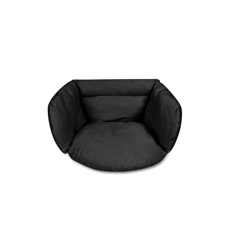 Casa si Gradina - Gradina si terasa - Balansoare si hamace - Balansoare - Perna pentru scaun rotund tip leagan suspendat, negru - Infinity.ro