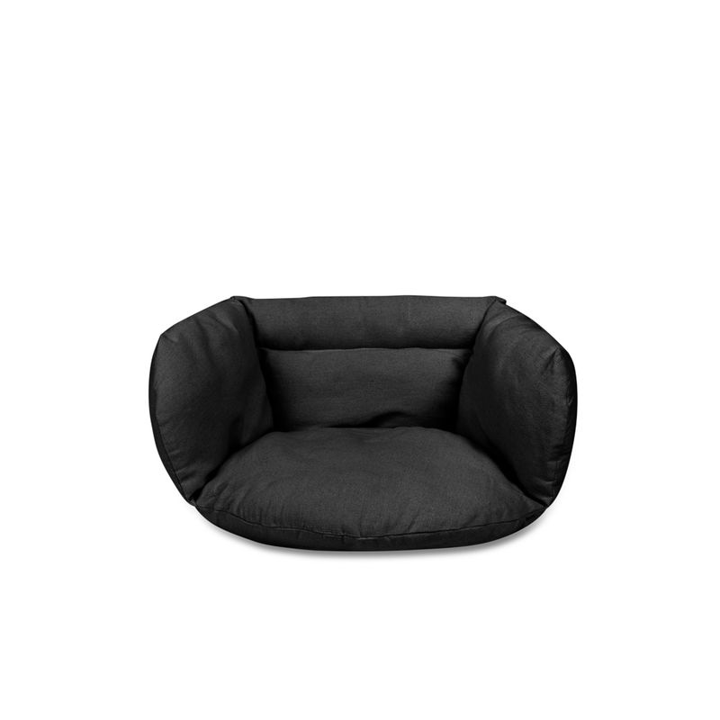 Casa si Gradina - Gradina si terasa - Balansoare si hamace - Balansoare - Perna pentru scaun rotund tip leagan suspendat, negru - Infinity.ro