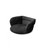 Casa si Gradina - Gradina si terasa - Balansoare si hamace - Balansoare - Perna pentru scaun rotund tip leagan suspendat, negru - Infinity.ro