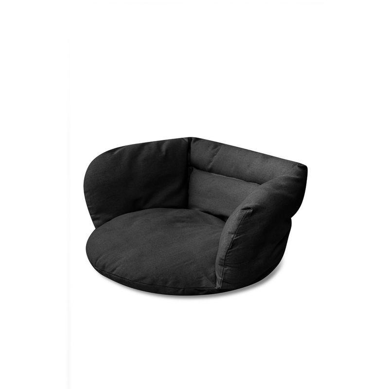 Casa si Gradina - Gradina si terasa - Balansoare si hamace - Balansoare - Perna pentru scaun rotund tip leagan suspendat, negru - Infinity.ro