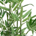 Casa si Gradina - Decoratiuni - Obiecte decorative - Plante artificiale - Planta artificiala bambus cu ghiveci natural, fara intretinere, ideala birou sau raft, 32x32x46 cm, verde - Infinity.ro