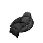 Casa si Gradina - Gradina si terasa - Balansoare si hamace - Balansoare - Perna pentru scaun rotund tip leagan suspendat, dimensiune XXL, negru - Infinity.ro