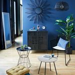 Casa si Gradina - Decoratiuni - Obiecte decorative - Plante artificiale - Planta artificiala bananier cu ghiveci, frunze EVA/PE bogate, aspect tropical exotic, fara intretinere, 116x116x168 - Infinity.ro