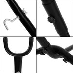 Casa si Gradina - Gradina si terasa - Balansoare si hamace - Balansoare - Suport hamac din metal cu husa transport, reglabil pe inaltime si lungime, 270x99x95 cm, negru - Infinity.ro