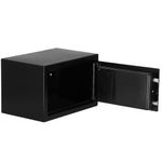 Casa si Gradina - Constructii - Depozitare, transport si protectie - Seifuri si casete de valori - Seif electronic standard cu cifru si cheie, 200x310x200 mm, Otel, Negru - Infinity.ro