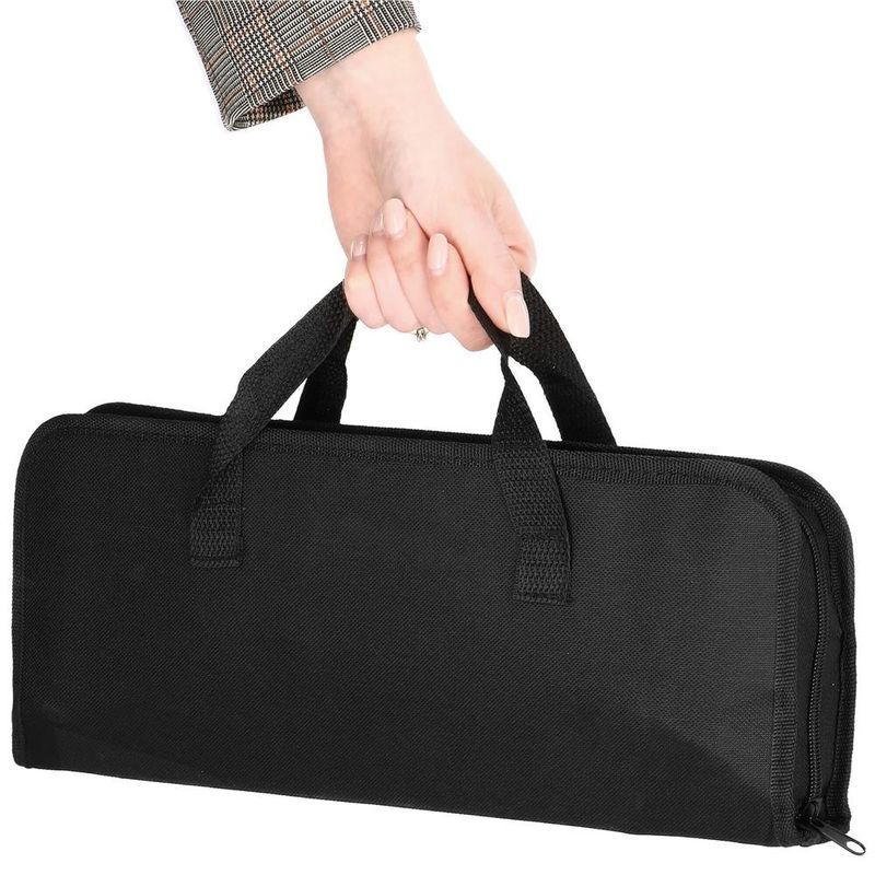 Casa si Gradina - Gradina si terasa - Gratare si accesorii - Gratare de gradina - Set accesorii gratar inox 20 piese cu furculita spatula cleste perie, rezistente la caldura, husa transport inclusa - Infinity.ro