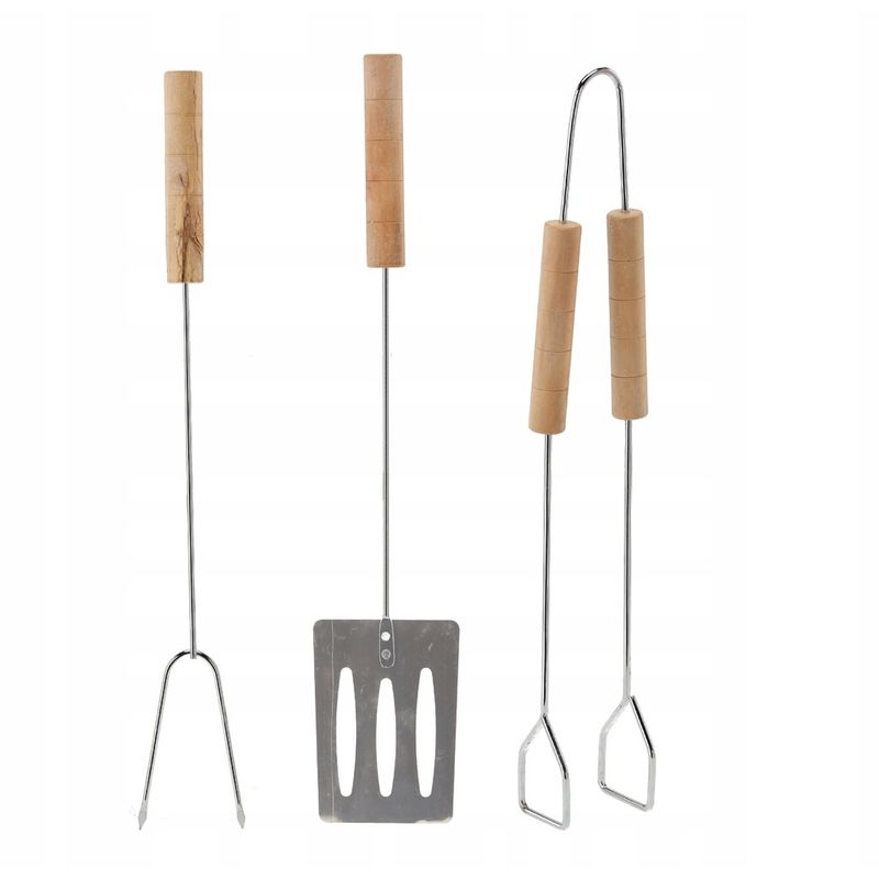 Casa si Gradina - Gradina si terasa - Gratare si accesorii - Gratare de gradina - Gratar portabil pliabil tip valiza pentru camping, cu accesorii de gratar incluse, 45x30x30 cm - Infinity.ro