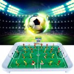Sport si Outdoor - Alte sporturi - Mese fusball - Joc fotbal masa jucatori pe arc 22 figurine tabla scor, 50x37x13 cm, set complet, multicolor - Infinity.ro