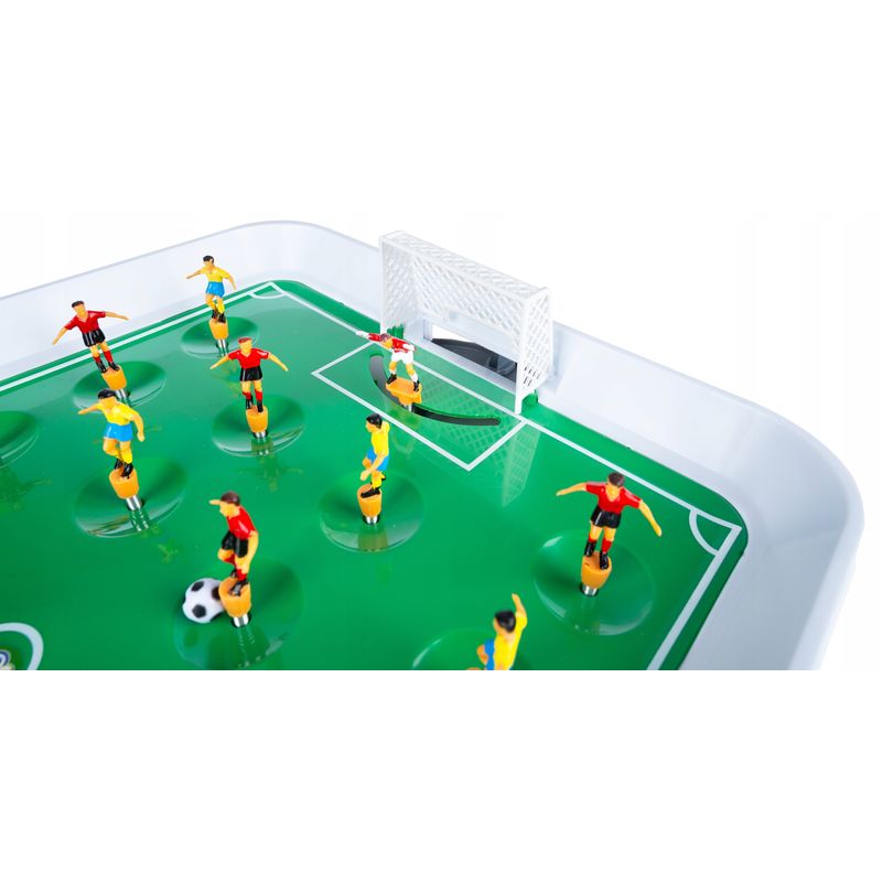 Sport si Outdoor - Alte sporturi - Mese fusball - Joc fotbal masa jucatori pe arc 22 figurine tabla scor, 50x37x13 cm, set complet, multicolor - Infinity.ro