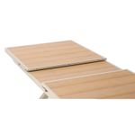Casa si Gradina - Gradina si terasa - Mobilier exterior - Mese gradina - Masa gradina extensibila 180-240 cm din aluminiu cu blat aspect lemn, 180-240x90x76 cm, bej - Infinity.ro
