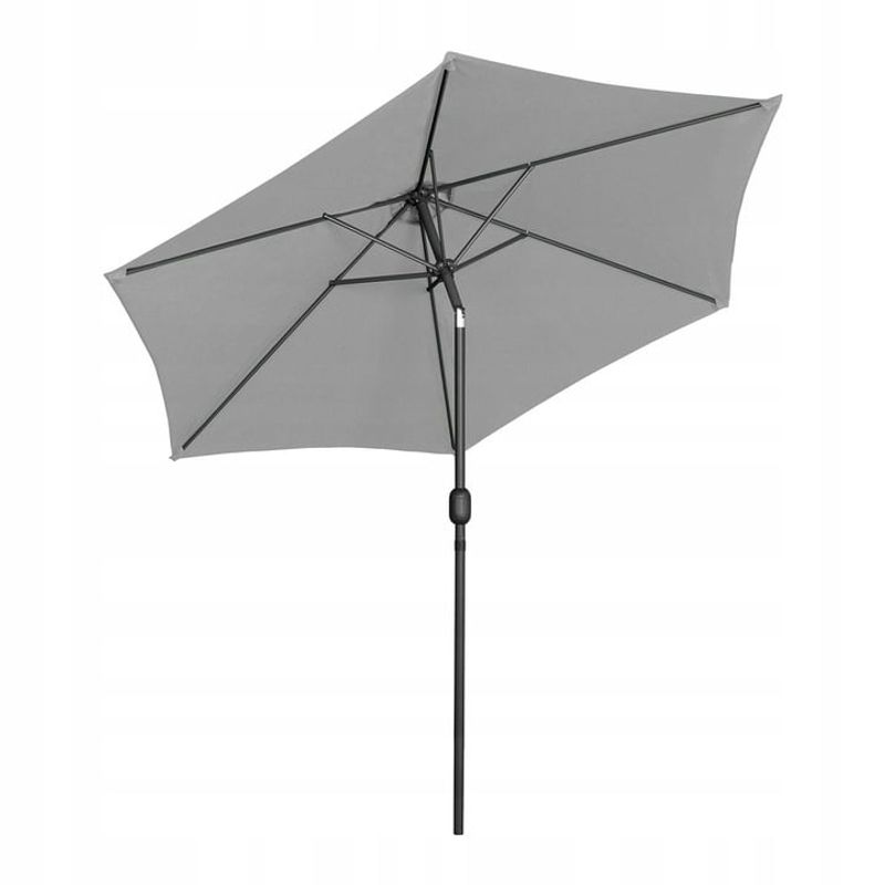 Casa si Gradina - Gradina si terasa - Umbrele si pavilioane - Umbrele - Umbrela terasa gradina, cu inclinare si husa, 300cm, Gri - Infinity.ro