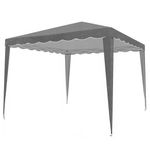 Casa si Gradina - Gradina si terasa - Umbrele si pavilioane - Pavilioane - Cort pavilion gradina pliabil automat pop-up impermeabil uv, 300x300 cm, montaj rapid, gri - Infinity.ro