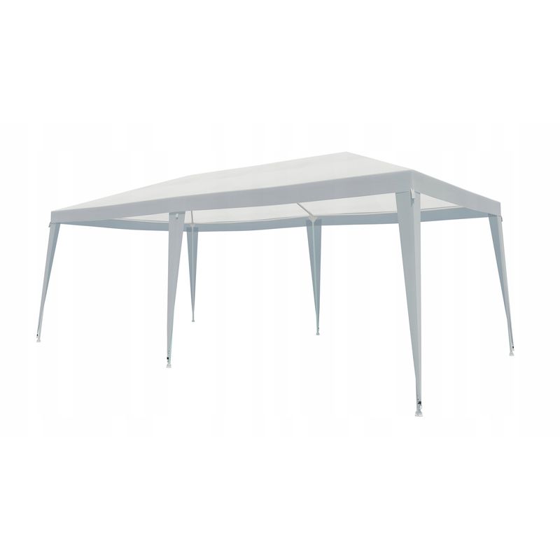 Casa si Gradina - Gradina si terasa - Umbrele si pavilioane - Pavilioane - Cort pavilion gradina 600x300 cm impermeabil rezistent uv, cadru otel, alb - Infinity.ro