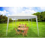 Casa si Gradina - Gradina si terasa - Umbrele si pavilioane - Pavilioane - Cort pavilion gradina 600x300 cm impermeabil rezistent uv, cadru otel, alb - Infinity.ro