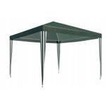 Casa si Gradina - Gradina si terasa - Umbrele si pavilioane - Pavilioane - Cort pavilion gradina 300x300 cm impermeabil rezistent uv, cadru otel, verde - Infinity.ro