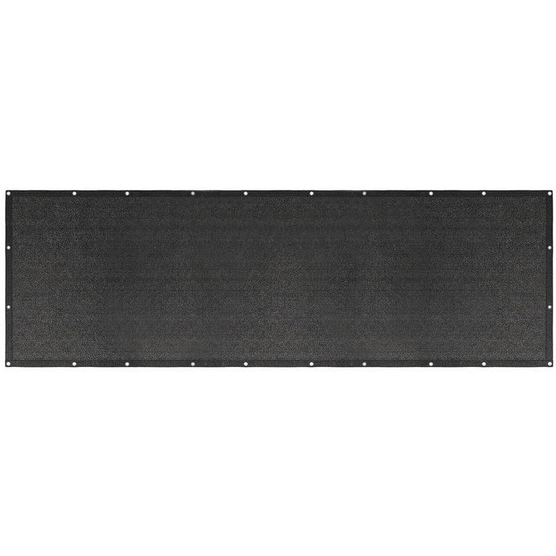 Casa si Gradina - Decoratiuni - Pereti despartitori si paravane - Paravan plasa umbrire pentru balustrada balcon, 95% umbrire, impermeabila, 300x100 cm, antracit - Infinity.ro