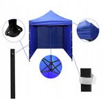 Casa si Gradina - Gradina si terasa - Umbrele si pavilioane - Pavilioane - Cort tip pavilion cu 3 pereti laterali, structura solida otel si acoperis impermeabil PVC, 3x3 m - Infinity.ro