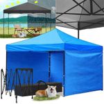 Casa si Gradina - Gradina si terasa - Umbrele si pavilioane - Pavilioane - Cort tip pavilion cu 3 pereti laterali, structura solida otel si acoperis impermeabil PVC, 3x3 m - Infinity.ro