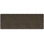 Casa si Gradina - Decoratiuni - Pereti despartitori si paravane - Paravan plasa umbrire pentru balustrada balcon, 95% umbrire, impermeabila, 500x100 cm, maro - Infinity.ro