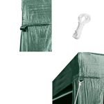 Casa si Gradina - Gradina si terasa - Umbrele si pavilioane - Pavilioane - Pavilion gradina 250x250x255 cm, structura metalica cu 4 picioare, acoperis PE 90g/mp, verde - Infinity.ro