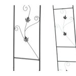 Casa si Gradina - Gradina si terasa - Decoratiuni exterior - Arcade - Pergola gradina metalica cu ancore fixare sol, otel vopsit electrostatic, suport plante cataratoare, 114x37x230 cm - Infinity.ro