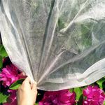 Casa si Gradina - Gradinarit si plante - Sere si solarii - Agrotextil alb polipropilena 70g/m2 protectie UV, ventilatie plante, rezistent intemperii, 50x1.1 m - Infinity.ro