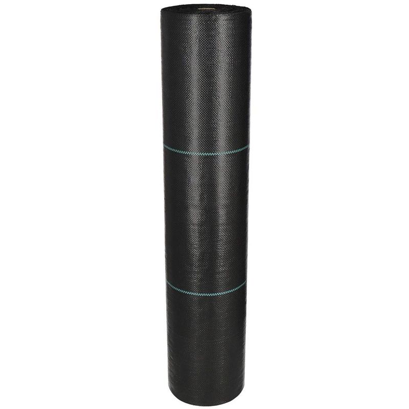 Casa si Gradina - Gradinarit si plante - Sere si solarii - Folie agrotextil mulcire antiburuieni filtru uv 50x1.6 m, 90 g pe mp, protectie, negru - Infinity.ro