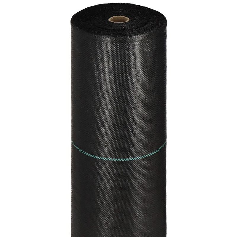 Casa si Gradina - Gradinarit si plante - Sere si solarii - Folie agrotextil, mulcire, antiburuieni, filtru UV, 10 x 2metri, 90g/m2, negru - Infinity.ro