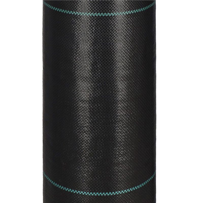 Casa si Gradina - Gradinarit si plante - Sere si solarii - Agrotextil antiburuieni polipropilena 70g/m2 cu protectie UV, mentine umiditatea solului, 100x1.1 m, negru - Infinity.ro