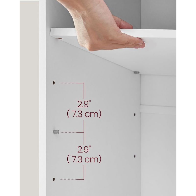 Casa si Gradina - Mobilier - Dulapuri si sifoniere - Dulapuri pantofi - Pantofar cu banca cu 12 compartimente si perna, sarcina 136 kg, 104x30x48 cm, alb - Infinity.ro