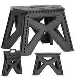 Casa si Gradina - Mobilier - Mobilier baie - Corpuri baie - Scaun inaltator multifunctional tip scara, 100 kg, compact, cu maner, 32x30x23 cm, gri - Infinity.ro