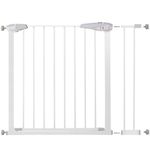 Casa si Gradina - Mobilier - Mobilier copii - Sisteme de siguranta - Poarta de siguranta Safety Gate pentru scari, ajustabila 90-99 cm, din otel, alba - Infinity.ro
