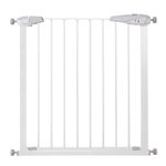 Casa si Gradina - Mobilier - Mobilier copii - Sisteme de siguranta - Poarta de siguranta Safety Gate pentru scari, ajustabila 90-99 cm, din otel, alba - Infinity.ro