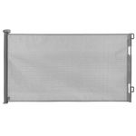 Casa si Gradina - Mobilier - Mobilier copii - Sisteme de siguranta - Poarta siguranta retractabila extensibila copii animale, 162x86 cm, montaj perete, gri - Infinity.ro
