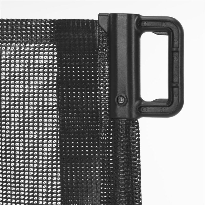 Casa si Gradina - Mobilier - Mobilier copii - Sisteme de siguranta - Poarta siguranta retractabila extensibila copii animale, 162x86 cm, montaj perete, negru - Infinity.ro