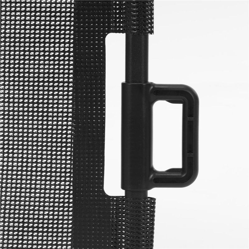 Casa si Gradina - Mobilier - Mobilier copii - Sisteme de siguranta - Poarta siguranta retractabila extensibila copii animale, 162x86 cm, montaj perete, negru - Infinity.ro